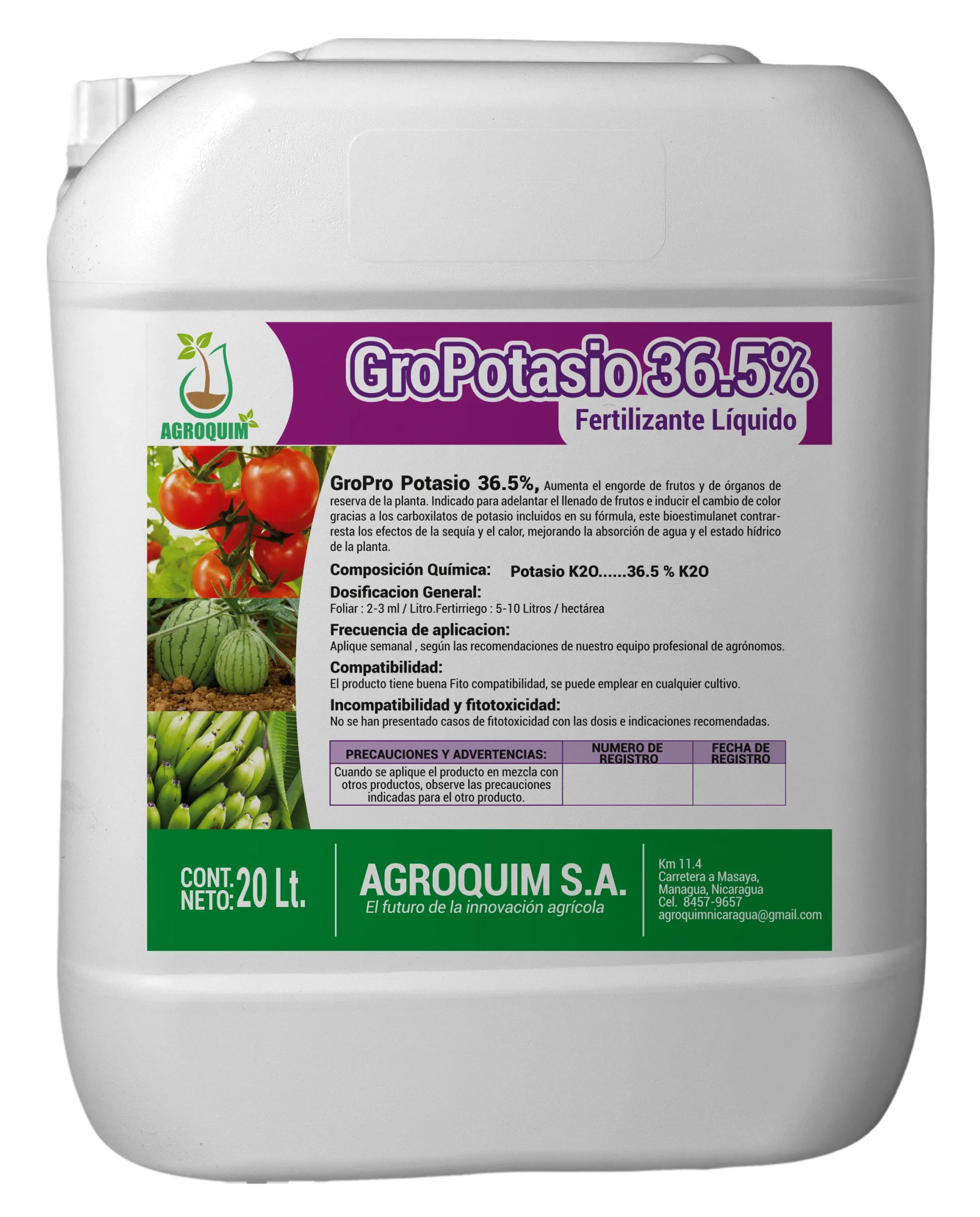 GroPotasio 20L